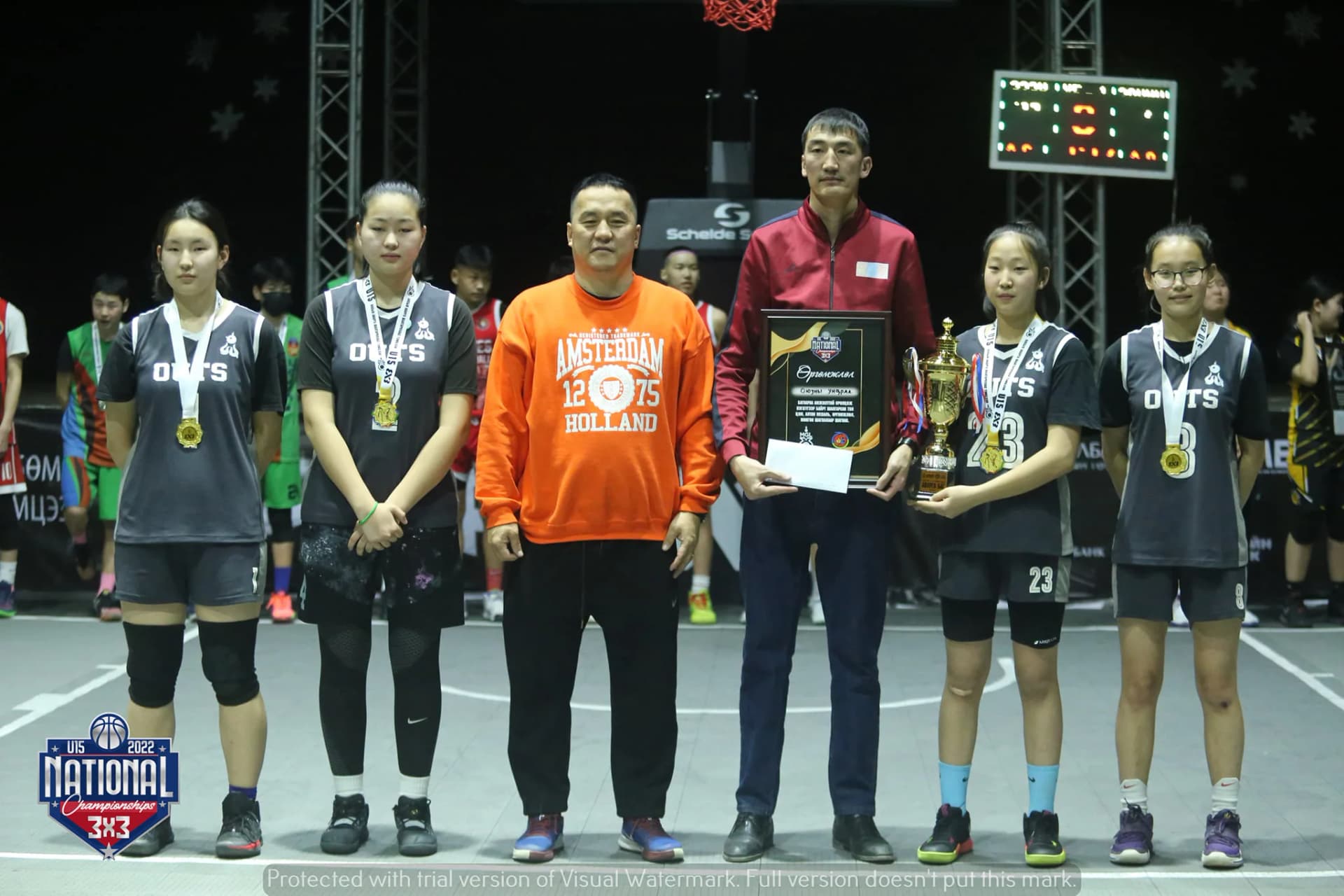 MGL 3×3 U15 улсын аварга шалгаруулах тэмцээн, эмэгтэй